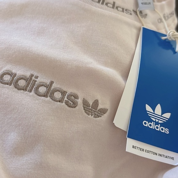 ADIDAS • Men’s Linen Trefoil Linear Short Sleeve Tee Shirt - Picture 10 of 10